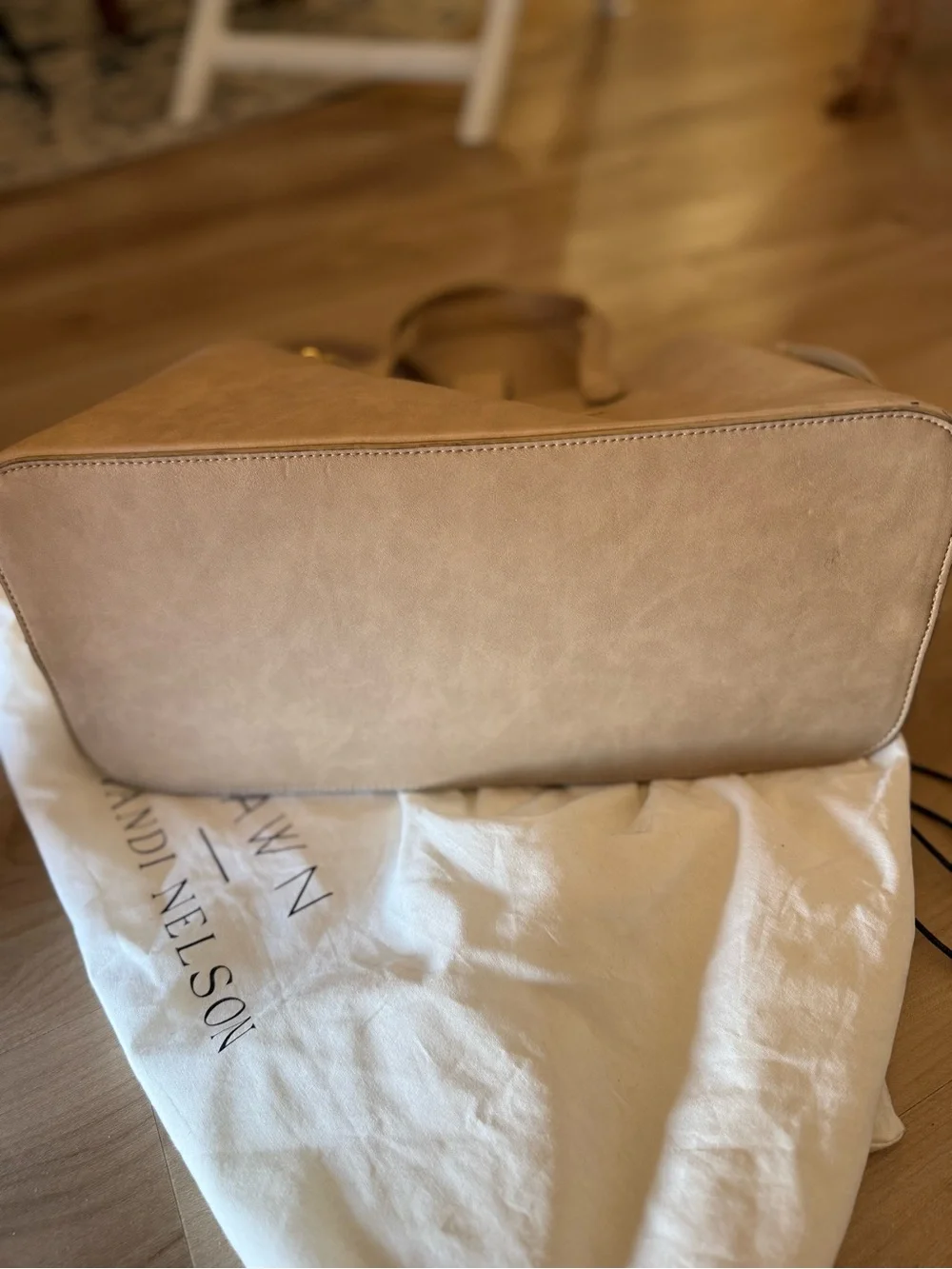 Fawn Design Beige Convertible Tote